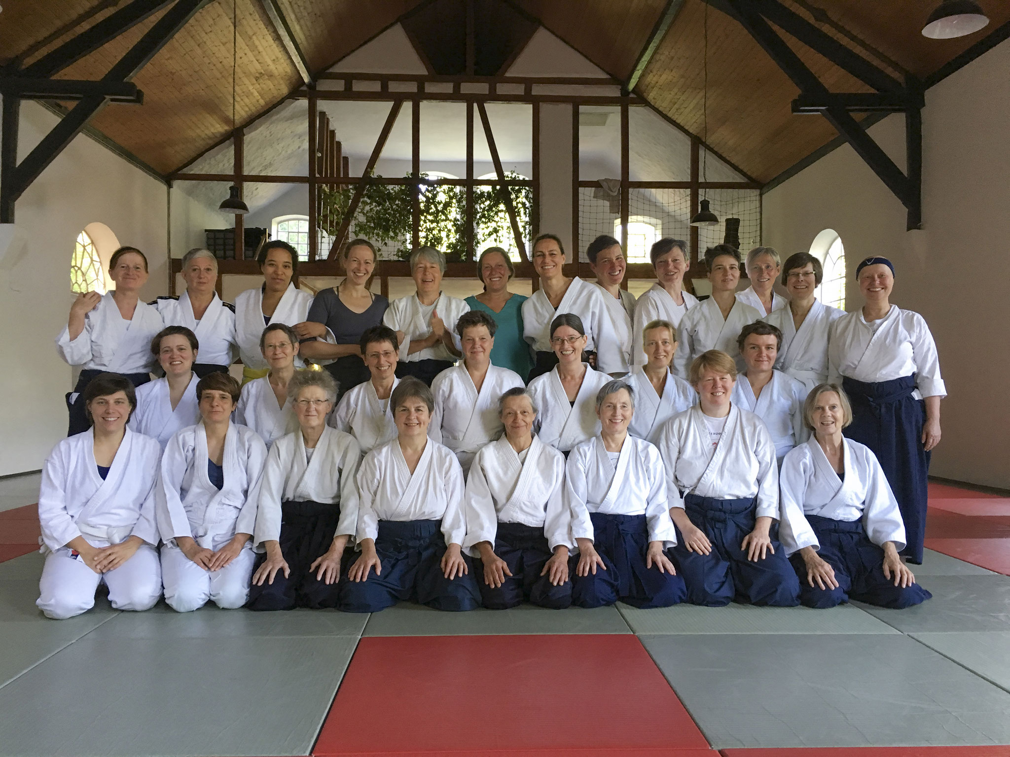 Camp d’été d’aïkido féminin 2017